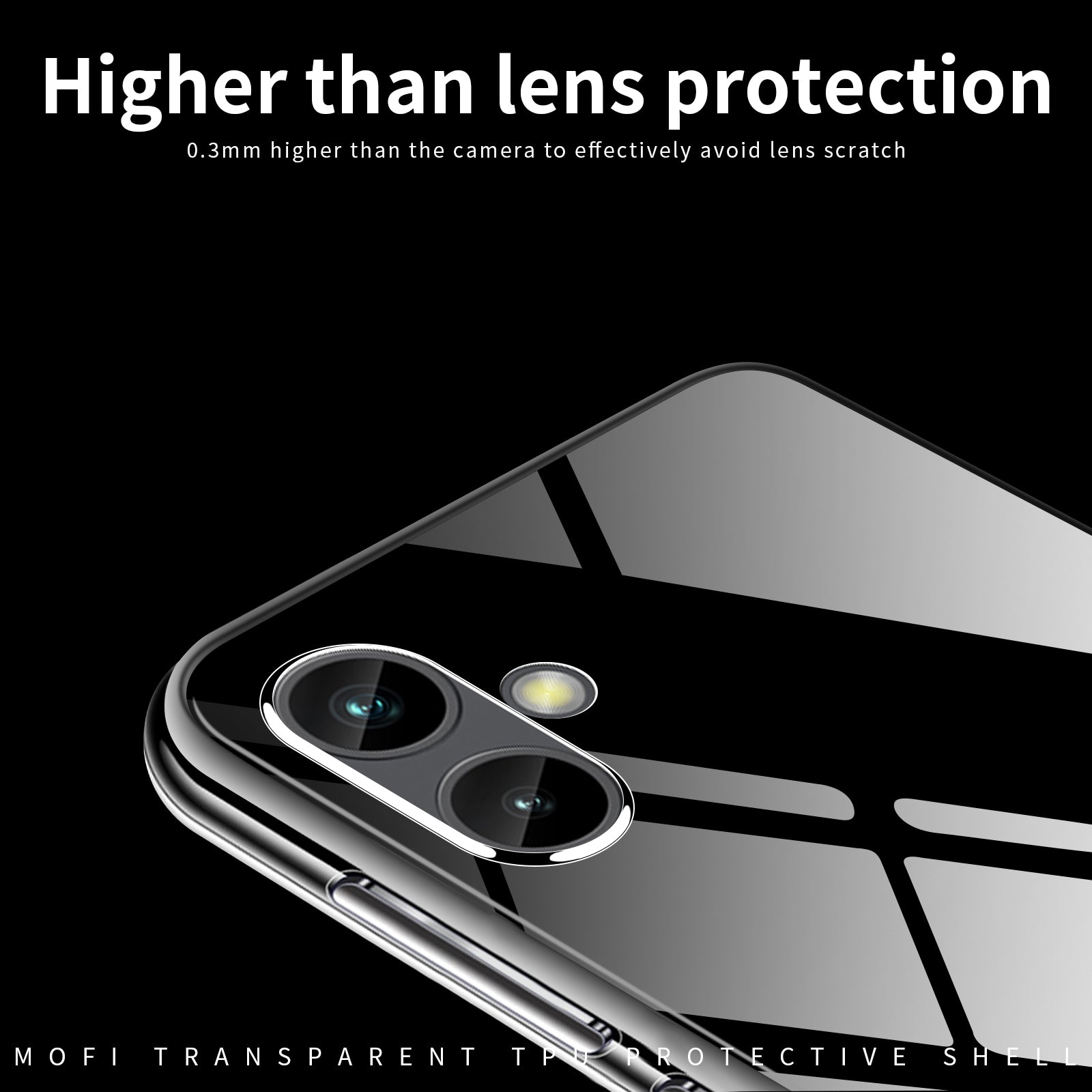 MOFI Back Shell for Samsung Galaxy A04e 4G/F04 4G/M04 4G Drop Protection TPU Phone Case High Transparency Protective Cover MOFI Back Shell for Samsung Galaxy A04e 4G/F04 4G/M04 4G Drop Protection TPU Phone Case High Transparency Protective Cover